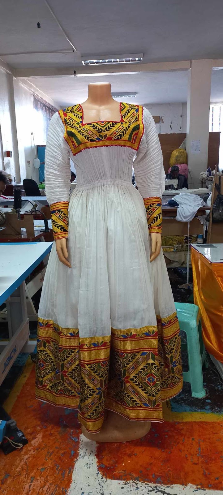 Ethiopia traditional clothes - freedom habesha dress